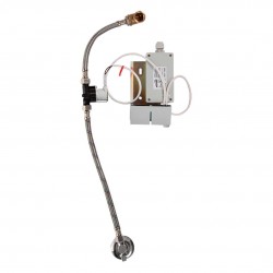 SANELA - Senzorové pisoáry Radarový splachovač na lište s integrovaným zdrojom na pisoár D-CODE (SLP 54RZ)