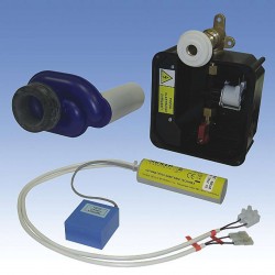 SANELA - Senzorové pisoáry Radarový splachovač zákaznícky s integ. zdrojom, vyhotovenie s montážnou krabicou (SLP 99RZ)