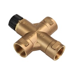SANELA - Termostatický směšovací ventil 3/4, průtok 28 l/min (SLT 04)