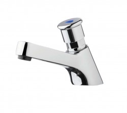 SANELA - Ventily Stojankový samozatvárací ventil, bez perlátora, chróm (SLT 100U)