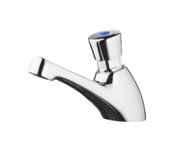 SANELA - Ventily Stojankový samozatvárací ventil, s perlátorom, chróm (SLT 101U)