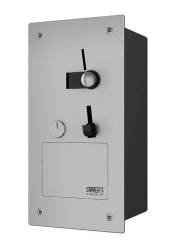 SANELA - Vstavaný mincový automat na jednu sprchu, priame ovládanie (SLZA 03MZ)