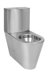 SANELA - WC kombi, nerezové (SLWN 15)
