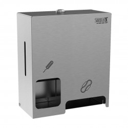 SANELA - Zásobník na hygienické potreby, nerezová (SLZN 86)