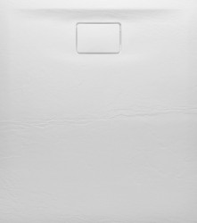 SAPHO - ACORA sprchová vanička,litý mramor,obdĺžnik 120x90x2,9cm, biela,dekor kameň (AC005)