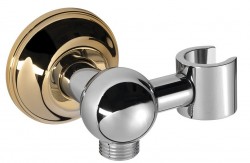 SAPHO - ANTEA Držiak sprchy, s vyústením, chróm/zlato (981R2)