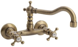SAPHO - ANTEA nástěnná baterie, horní ramínko, bronz (3366)