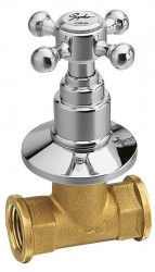 SAPHO - ANTEA podomietkový ventil, teplá, chróm (3051H)