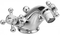 SAPHO - ANTEA stojánkova bidetová batéria s výpusťou, chróm (3181)