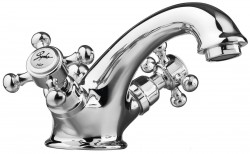 SAPHO - ANTEA stojánkova umývadlová batéria s výpusťou, chróm (3171)