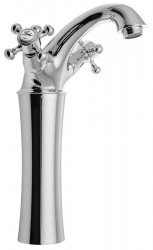 SAPHO - ANTEA stojánkova umývadlová batéria vysoká s výpusťou, výška 245, chróm (3171L)