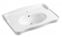SAPHO - ANTIK keramické umývadlo 80x50cm, biela (AN080)