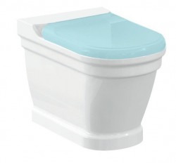 SAPHO - ANTIK WC kombi, zadný/spodný odpad, 37x63cm, biela (AN360)