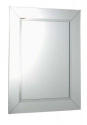 SAPHO - ARAK zrkadlo s lištami a fazetou 60x80cm (AR060)