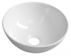 SAPHO - ASTER keramické umývadlo na dosku Ø 28cm, biela (AR499)