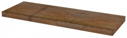 SAPHO - AVICE doska pod umývadlo 110x39cm, hrúbka 5cm, Old wood (AV1118)