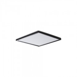 SAPHO - AZPO stropné LED svietidlo, 225x225, 12,3W, 3000/4000/6000K, IP54, čierna mat (31531)