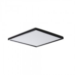 SAPHO - AZPO stropné LED svietidlo, 300x300, 17,5 W, 3000/4000/6000K, IP54, čierna mat (31533)