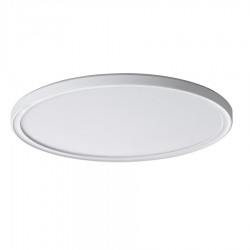 SAPHO - AZPO stropné LED svietidlo, priemer 420, 22W, 3000/4000/6000K, IP54, biela (31516)