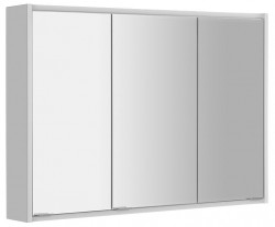 SAPHO - BATU galerka 100x71x15cm, 2x LED osvetlenie, biela lesk (1141130)