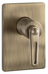 SAPHO - BEBÉ podomietková sprchová batéria, 1 výstup, bronz (BB041/18)