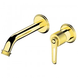 SAPHO - BEBÉ podomietková umývadlová batéria, zlato (BB018/17)