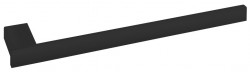 SAPHO - BELLA držiak uterákov na bok skrinky 400x25x70, čierna matná (FA311B)