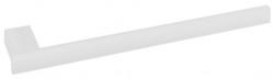 SAPHO - BELLA držiak uterákov na bok skrinky 400x25x70mm, biela (FA311W)