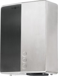 SAPHO - BIGFLOW EVO bezdotykový elektrický sušič rúk 220-240V, 2050W, 218x284x102, nerez mat (01481.S)