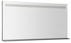 SAPHO - BRETO zrkadlo  s LED osvetlením a policou 1200x608 (BT120)
