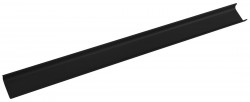 SAPHO - CHANEL dekoračná lišta medzi zásuvky 534x70x20 čierna mat (DT601)