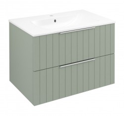 SAPHO - CIRASA STRIP umývadlová skrinka 69,8x52x46cm, verde (CR701-4444S)