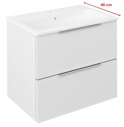 SAPHO - CIRASA umývadlová skrinka 58x54x39cm, biela lesk (CR592-3030)