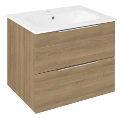 SAPHO - CIRASA umývadlová skrinka 59,2x52x46cm, dub cuneo (CR611-2525)