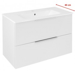 SAPHO - CIRASA umývadlová skrinka 78x54x39cm, biela lesk (CR792-3030)