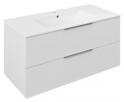 SAPHO - CIRASA umývadlová skrinka 99,8x52x46cm, biela lesk (CR100-3030)