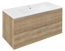 SAPHO - CIRASA umývadlová skrinka 99,8x52x46cm, dub Alabama (CR100-2222)