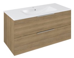 SAPHO - CIRASA umývadlová skrinka 99,8x52x46cm, dub cuneo (CR100-2525)