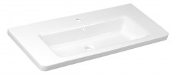 SAPHO - CITY keramické umývadlo hranaté 100x45cm, biela (KE100)