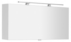 SAPHO - CLOE galérka s LED osvetlením, 120x50x18cm, biela (CE120-0030)
