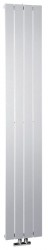 SAPHO - COLONNA vykurovacie teleso 298x1800, metalická strieborná (IR143)