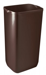 SAPHO - COLORED nástenný odpadkový kôš 23l, ABS, hnedá (A74201MA)