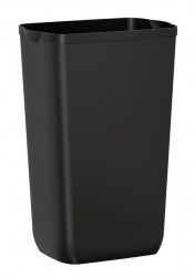SAPHO - COLORED odpadkový koš závesný 23l, ABS, čierna mat (A74201NE)