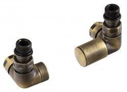 SAPHO - CORNER SIMPLY pripojovacia sada ventilov, bronz (TM1248)