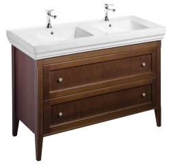 SAPHO - CROSS umývadlová skrinka 116x77,5x49,5cm, buk (CR325)