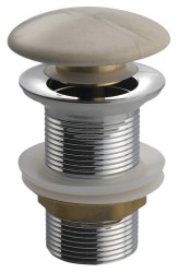 SAPHO - DALMA umyvadlová výpust 5/4“, click-clack, marfil (727)