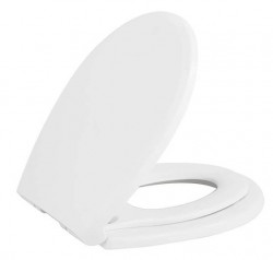 SAPHO - Detské WC sedátko integrované do klasického WC sedátka, Soft Close, biela (KC0803.01.0)