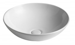 SAPHO - DIMP keramické umývadlo na dosku, Ø 46cm, biela (WH060)