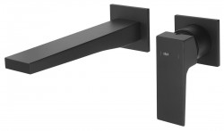 SAPHO - DIMY podomietková dvojprvková umývadlová batéria, čierný (DM018BL)