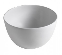SAPHO - DOME keramické umývadlo na dosku, Ø 45,5cm, biela (WH030)